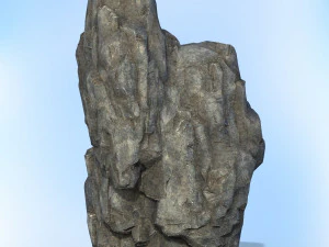 game ready realistic rock collection 3D Model