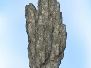 game ready realistic rock collection 3D Model
