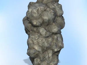 game ready realistic rock collection 3D Model