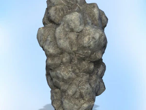 game ready realistic rock collection 3D Model
