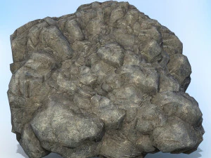 game ready realistic rock collection 3D Model