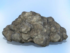 game ready realistic rock collection 3D Model