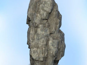 game ready realistic rock collection 3D Model