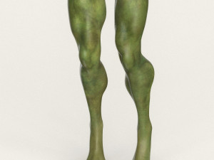 realistic male alien 01 3D Model