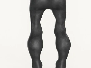 realistic male alien 02 3D Model