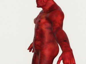 realistic male alien 03 3D Модель