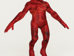realistic male alien 03 3D Модель