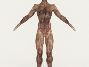 realistic male alien 04 3D 模型