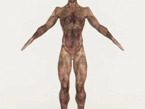 realistic male alien 04 3D Model