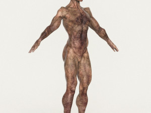 realistic male alien 04 3D 模型