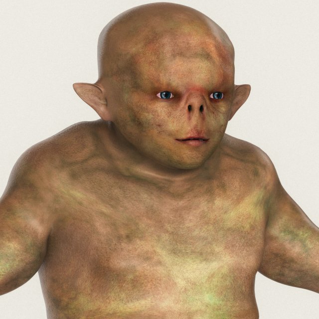 realistic male alien 05 Modelo 3D .c4d .max .obj .3ds .fbx .stl .blend 