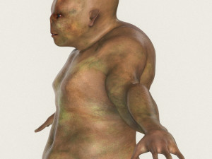 realistic male alien 05 Modelo 3D
