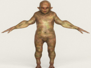 realistic male alien 05 Modelo 3D