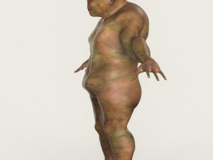 realistic male alien 05 Modelo 3D