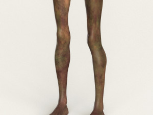 realistic female alien 10 3D Model