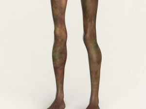 realistic female alien 10 3D Model