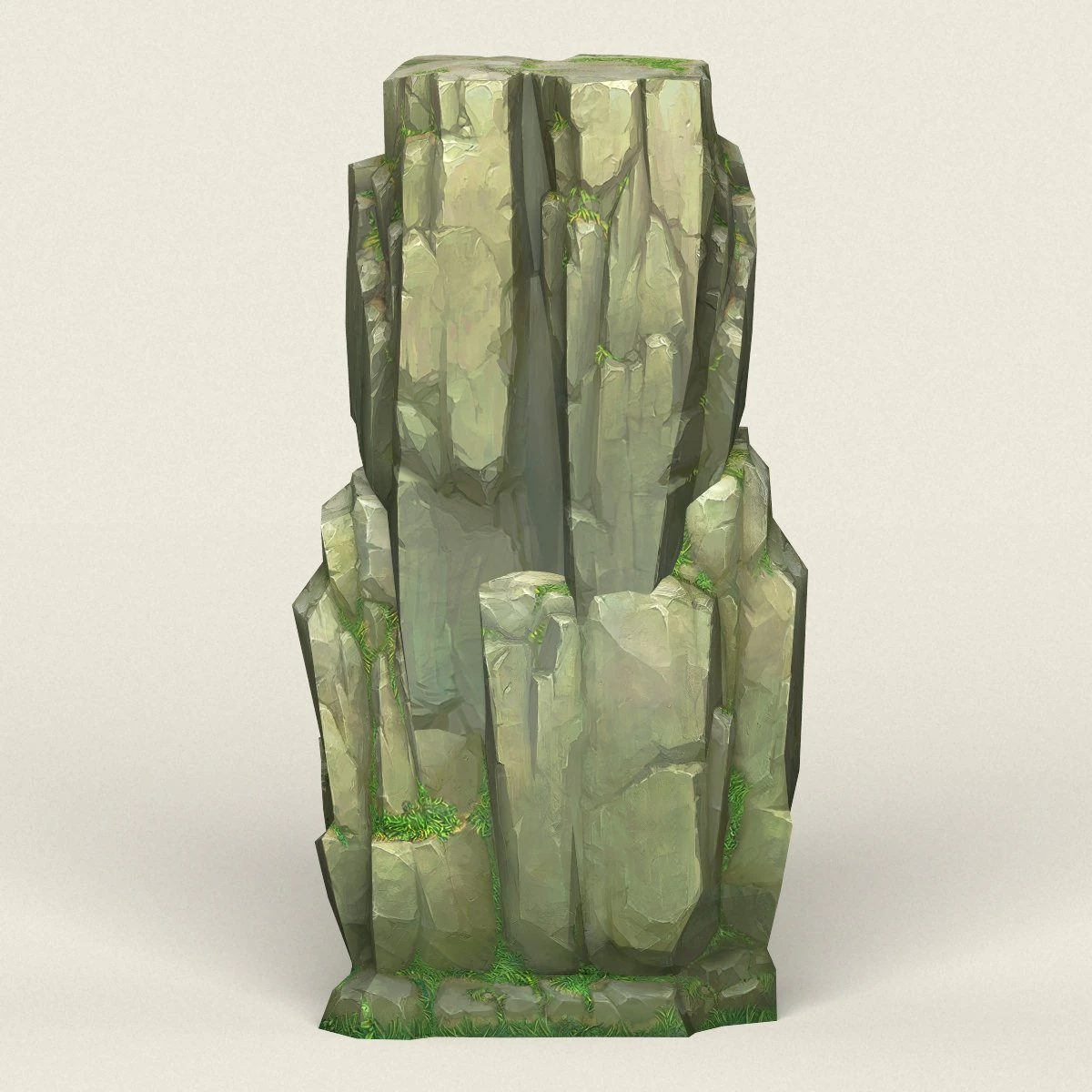 game ready rock mountain 03 3D Model .c4d .max .obj .3ds .fbx .stl .blend 