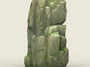game ready rock mountain 03 Modelo 3D