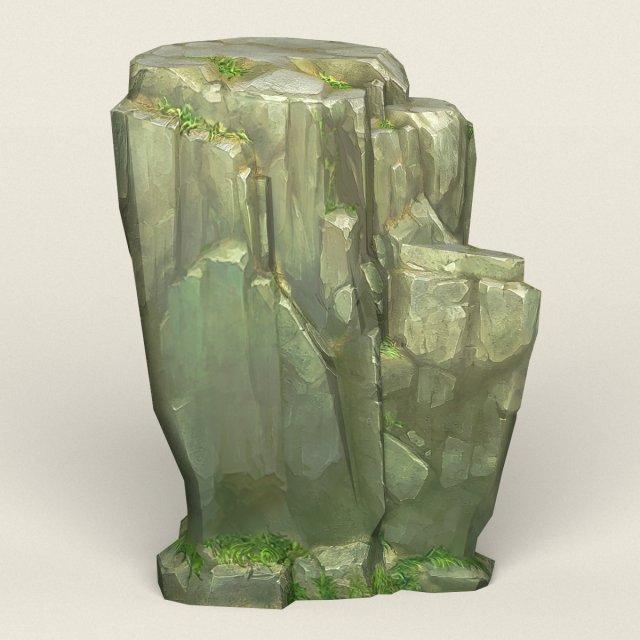 game ready rock mountain 05 3D-Modell .c4d .max .obj .3ds .fbx .stl .blend 