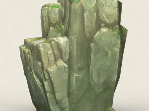 game ready rock mountain 05 3D Model