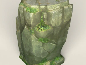 game ready rock mountain 05 3D Model