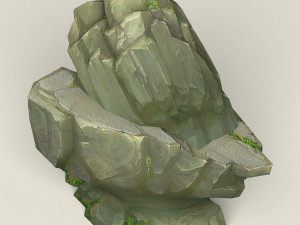 game ready rock mountain 07 Modelo 3D
