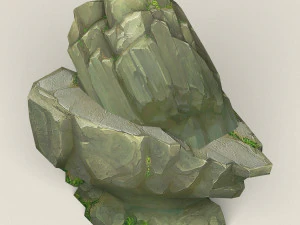 game ready rock mountain 07 3D Model