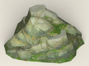 game ready rock mountain 09 Modelo 3D