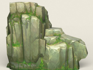 game ready rock mountain 10 3D Model