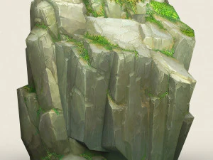 game ready rock mountain 11 3D Model