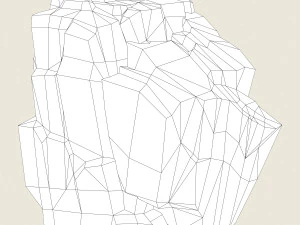 game ready rock mountain 11 3D Model