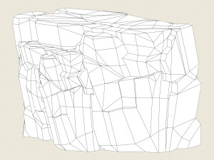 game ready rock mountain collection Modèle 3D