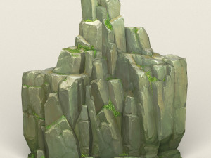 game ready rock mountain collection Modèle 3D