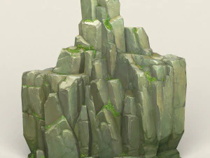 game ready rock mountain collection 3D Model