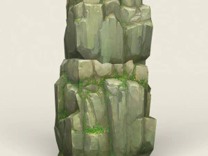 game ready rock mountain collection 3D Model