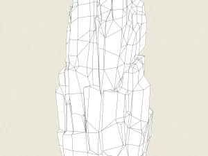game ready rock mountain collection 3D Model