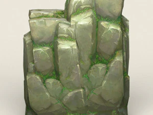 game ready rock mountain collection 3D Model