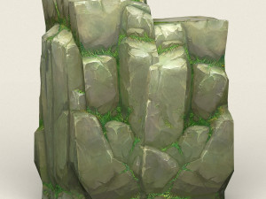 game ready rock mountain collection Modèle 3D