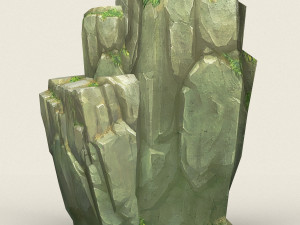 game ready rock mountain collection Modèle 3D