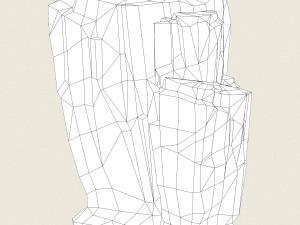 game ready rock mountain collection Modèle 3D