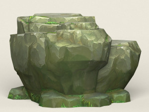 game ready rock mountain collection Modèle 3D
