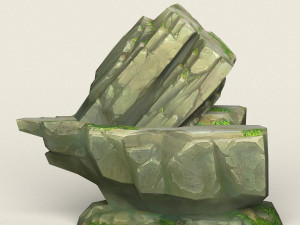 game ready rock mountain collection Modèle 3D