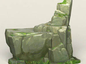 game ready rock mountain collection 3D Model