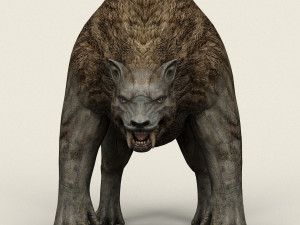 monster wolf 3D Model