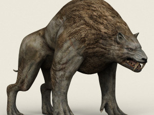 monster wolf 3D Model