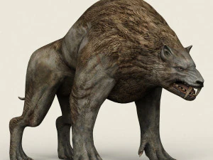 monster wolf 3D Model