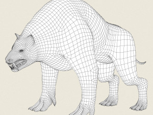 monster wolf 3D Model