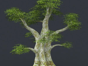 low poly tree 01 3D Model