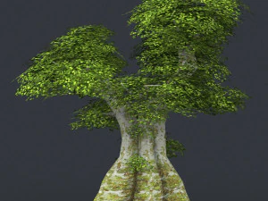 low poly tree 02 3D Model