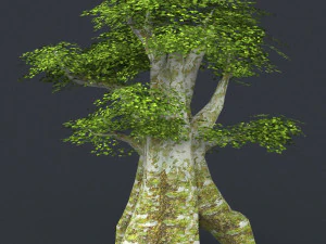 low poly tree 03 3D Model